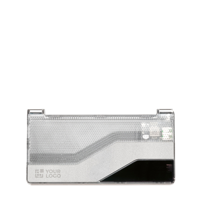 Recycled plastic power bank with LED display 10,000 mAh