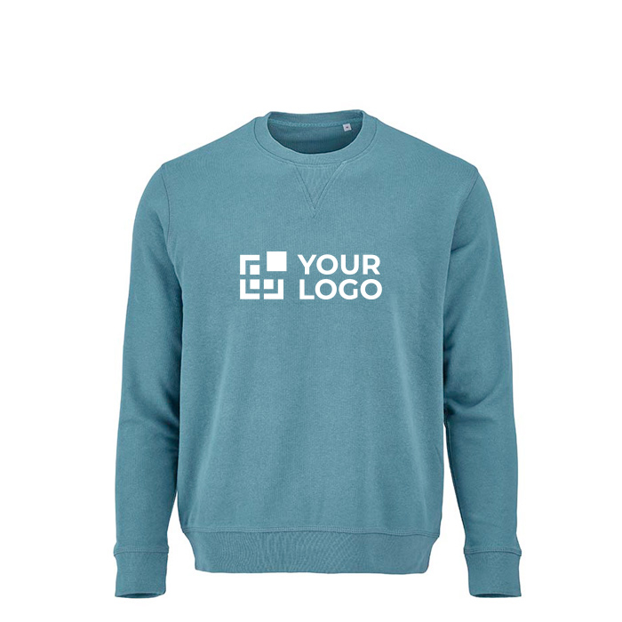 Unisex organic cotton sweatshirt with French terry 300 g/m² Capri
