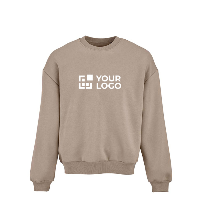 Unisex organic cotton oversized sweatshirt 340gsm Whitehaven