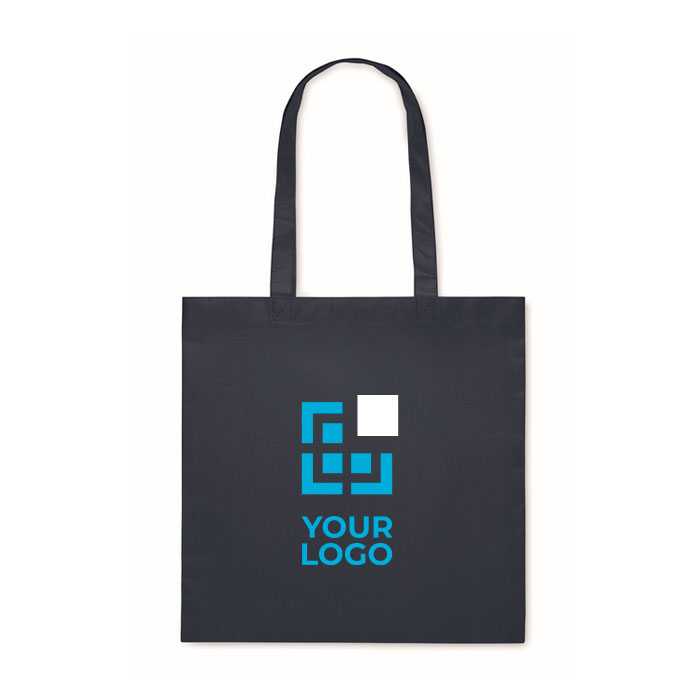 Tote bag made of RPET, non-woven with long handles, 80 g/m2