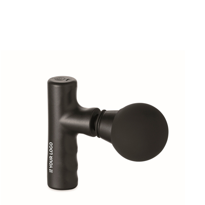 Massage gun with 2 speeds and 1200mAh battery in bag