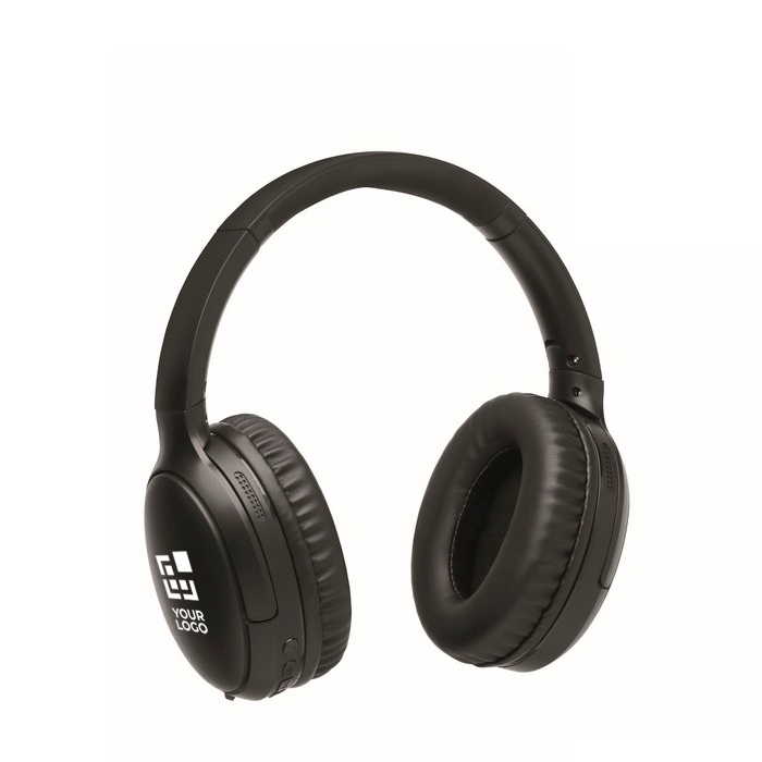 Foldable wireless headphones with microphone and hands-free function