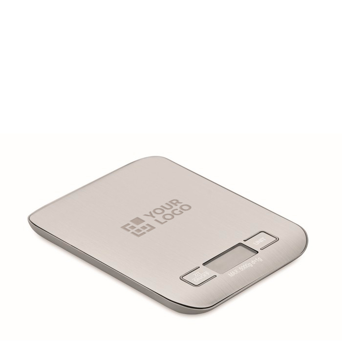 Digital stainless steel kitchen scale with display up to 5kg