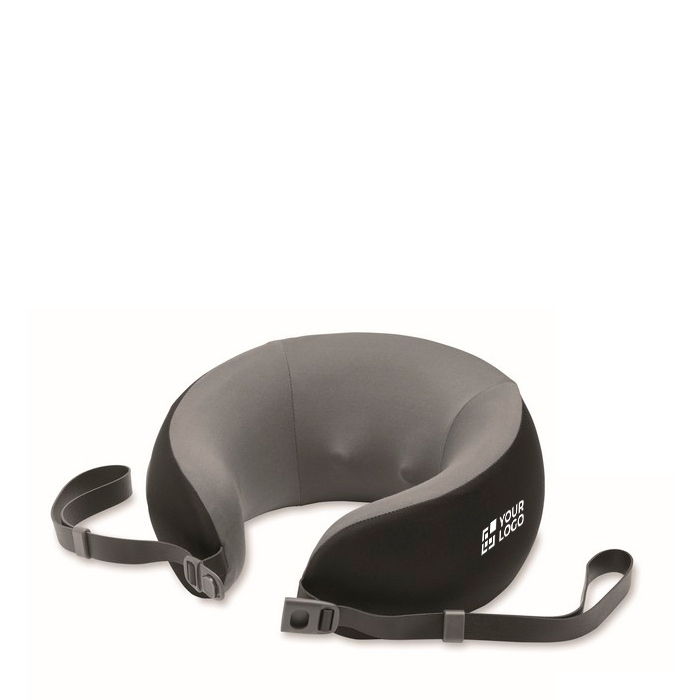 Rechargeable memory foam neck massage cushion with handle