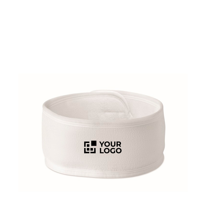 Adjustable microfibre hair band for facial care
