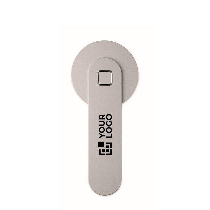 Aluminium magnetic phone holder with metal ring