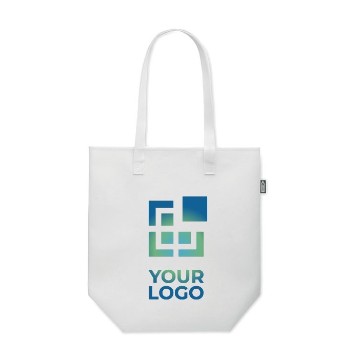 RPET felt bag with long handles