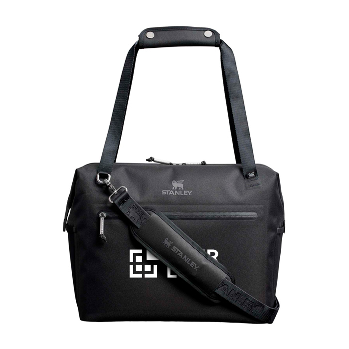 Cooler bag with mesh pocket and zip for 20 cans Stanley