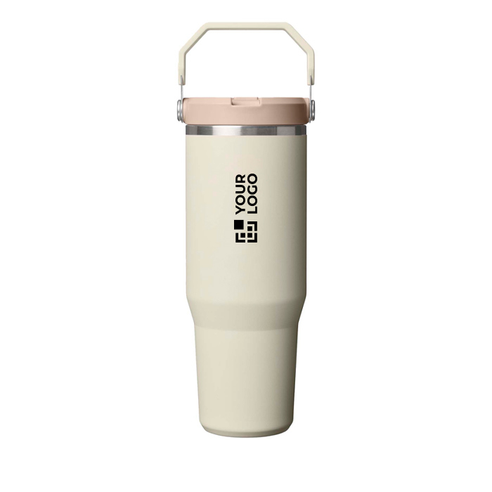 Stanley 890ml insulated tumbler with leakproof folding straw