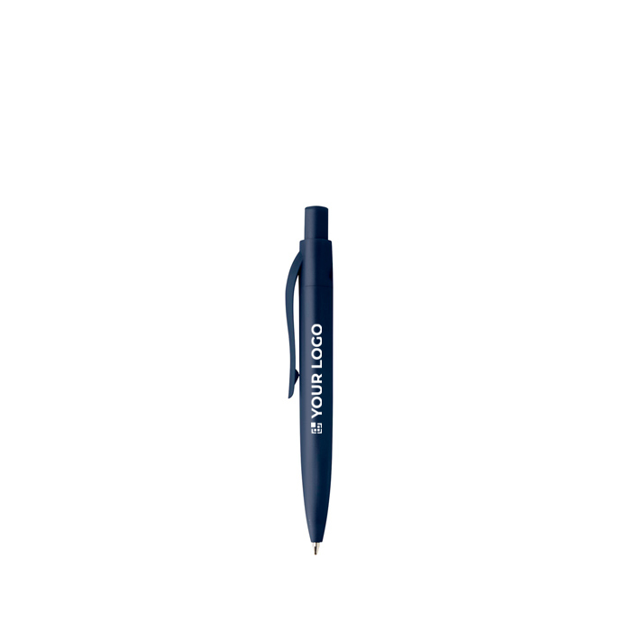 RCS recycled plastic mini ballpoint pen with blue ink
