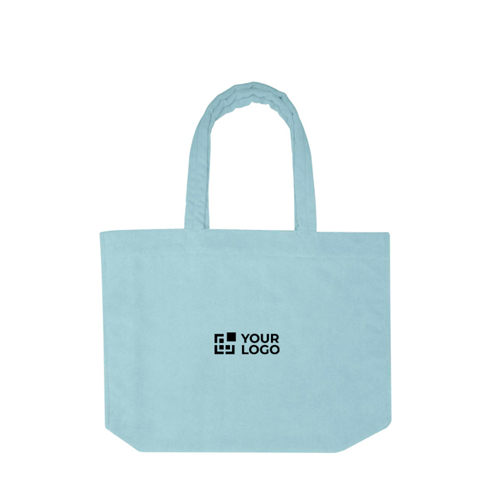 Beach tote bag, soft finish, large compartment