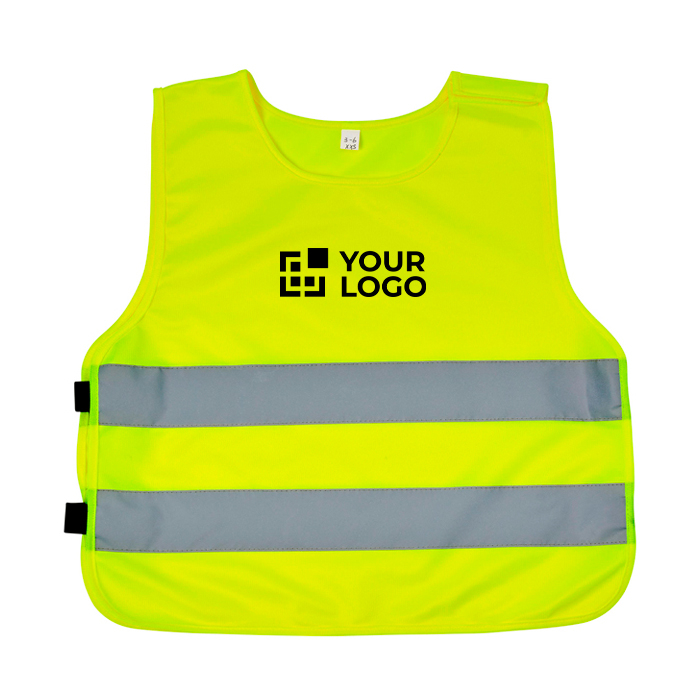 Children’s high-visibility vest, age 7–12, Velcro closure, RFX™