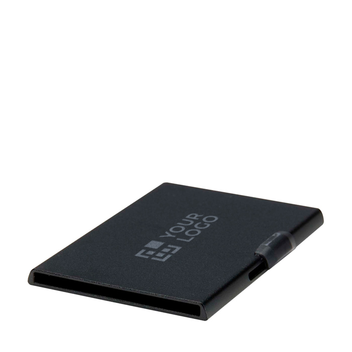 Magnetic card holder with RFID protection and recycled materials