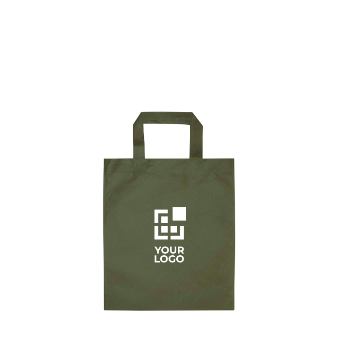 Recycled heat-sealed non-woven mini tote bag 3L