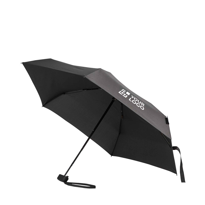 Compact mini folding umbrella with drip-proof cover Ø90