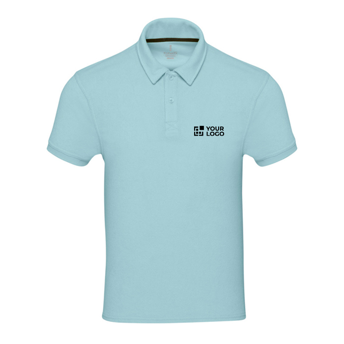 Unisex terry polo shirt, ultra-soft feel, 230 g/m2, Elevate NXT