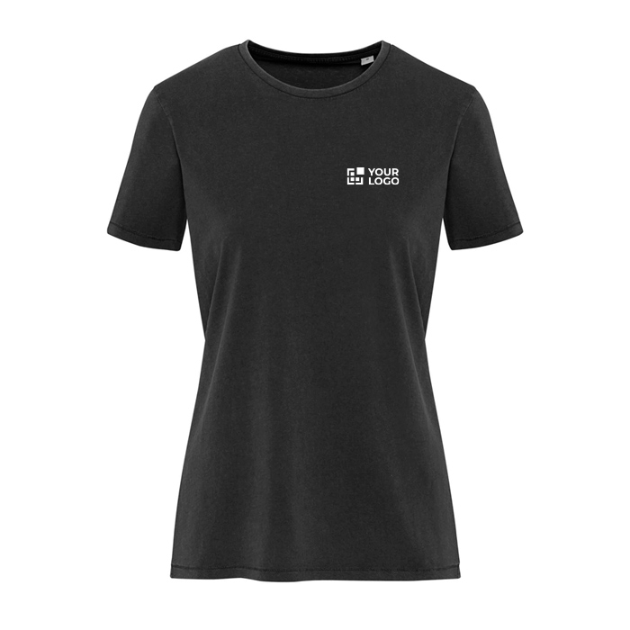 Women's short-sleeved ring-spun cotton T-shirt 160 g/m2 Elevate