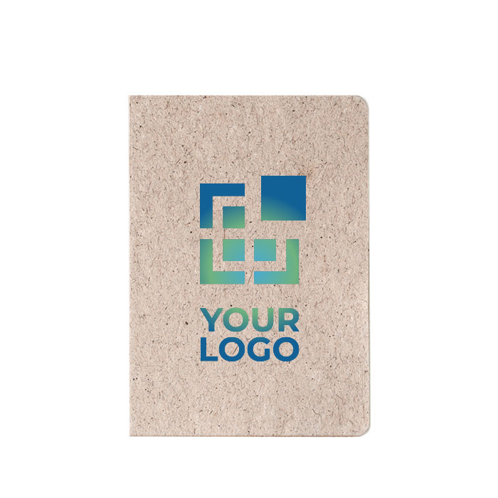 Notebook with tea leaves cover, A5, Semirigid Tea