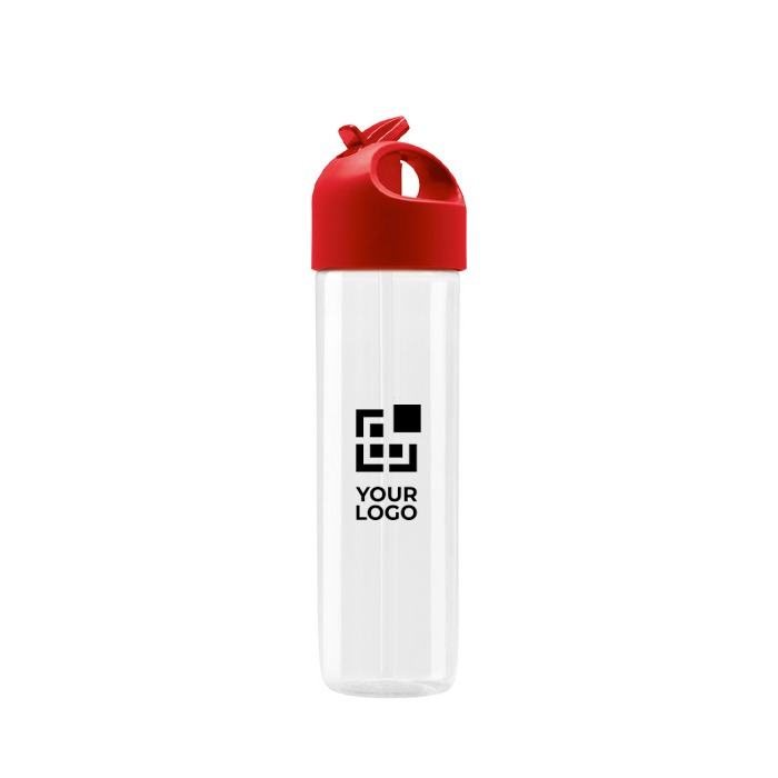 Sports bottle with screw cap and straw, 500 ml, Colortop