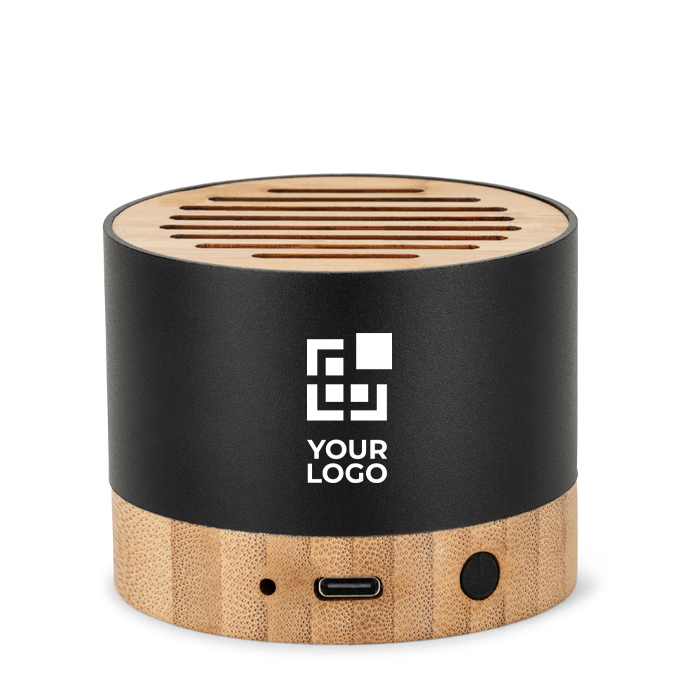 Portable recycled aluminium speaker with hands-free 3W