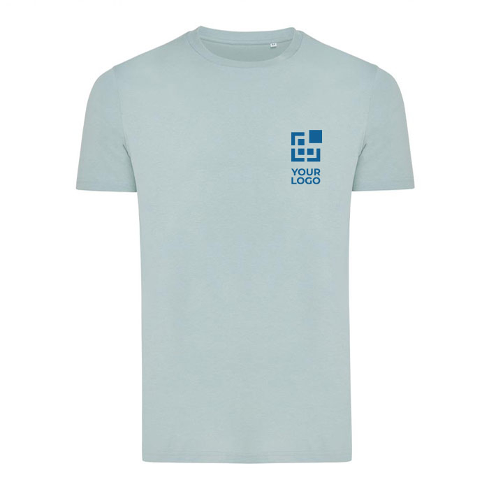 Recycled and organic branded cotton T-shirt, 180 g/m²