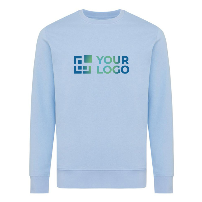 Unisex slim-fit sweatshirt in recycled cotton, 280 g/m²