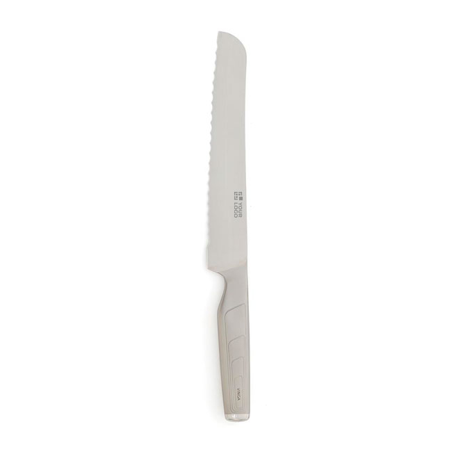 Steel bread knife for promotional use