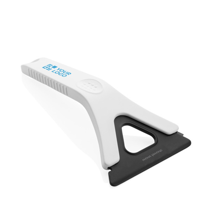 3-in-1 ice scraper in recycled plastic with multiple functions