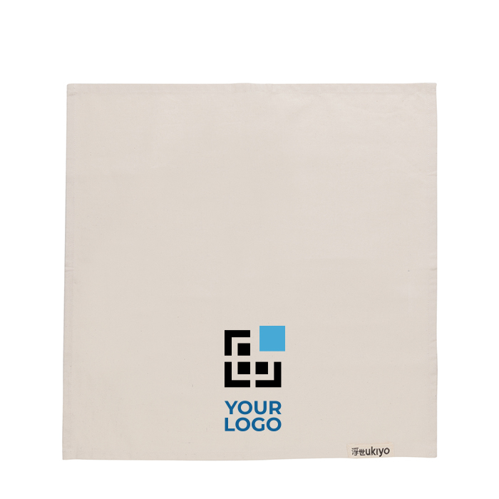 Set of 4 recycled cotton table napkins, 45 × 45 cm