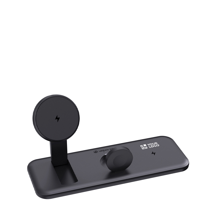 3-in-1 magnetic charger with 15 W wireless charging