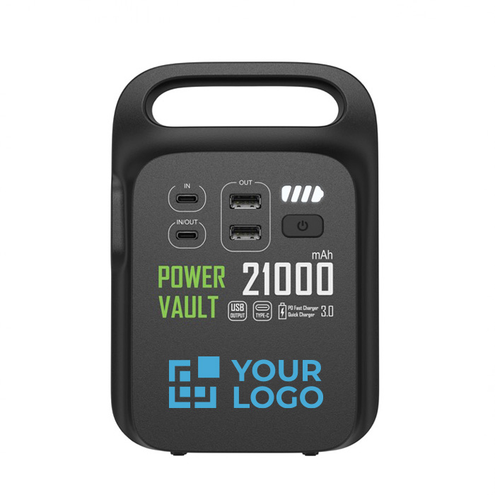 Portable charging power station for devices, 21,000 mAh