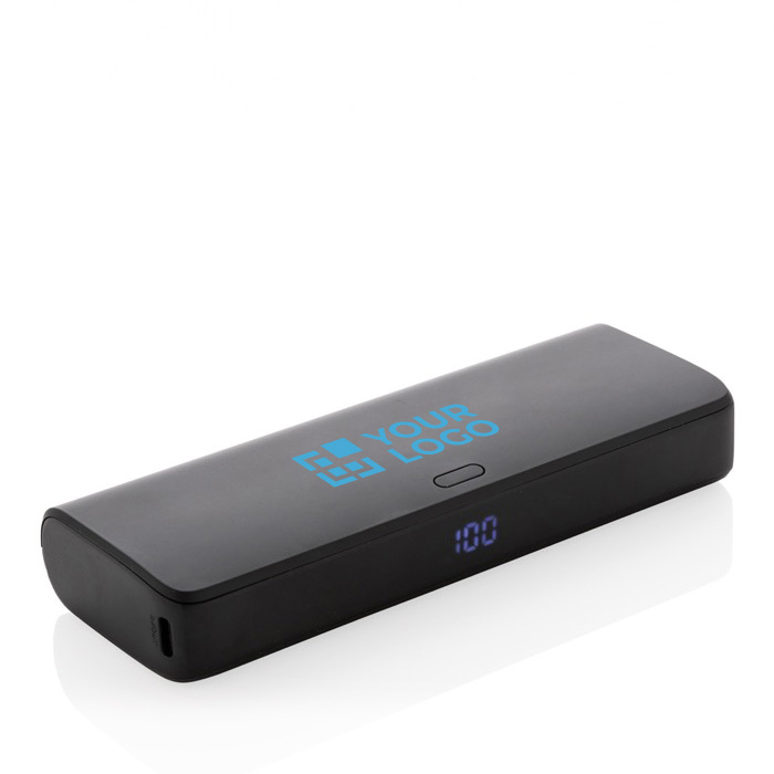Corporate pocket power bank for multiple devices, 20,000 mAh