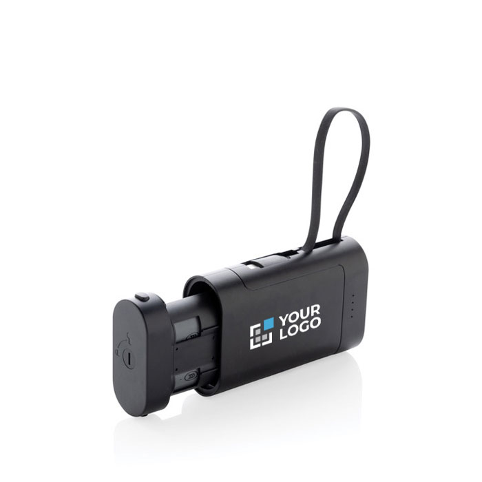 Removable portable power bank, ideal for battery recycling, 10,000 mAh
