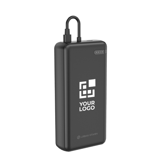 Eco power bank for 2 devices with charge indicator, 20 W