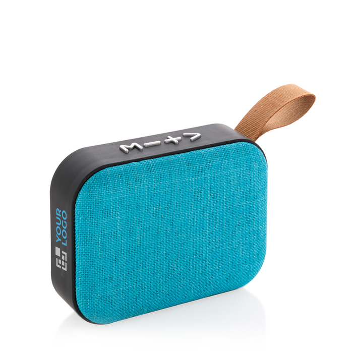 Custom fabric speaker with 3-hour playtime and BT 5.0