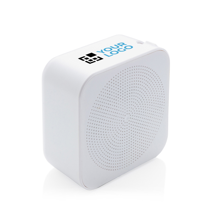 White antibacterial Bluetooth speakers, BT 5.0