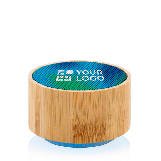 Bluetooth speaker in bamboo and recycled ABS