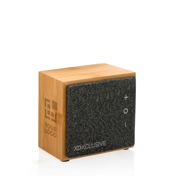 Bamboo Bluetooth speaker with 6-hour battery life, 5 W