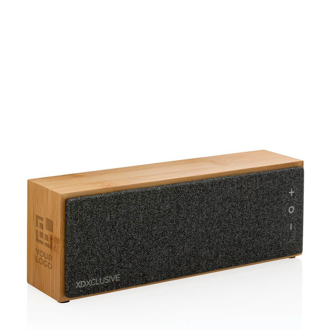Bluetooth 5.1 bamboo speaker with multifunction, 10 W