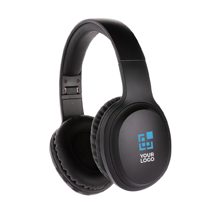 Wireless headphones with long battery life and bass button