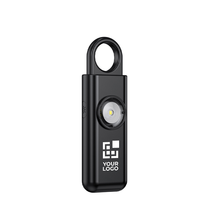 Smart personal alarm with light and USB-C charging 150 dB