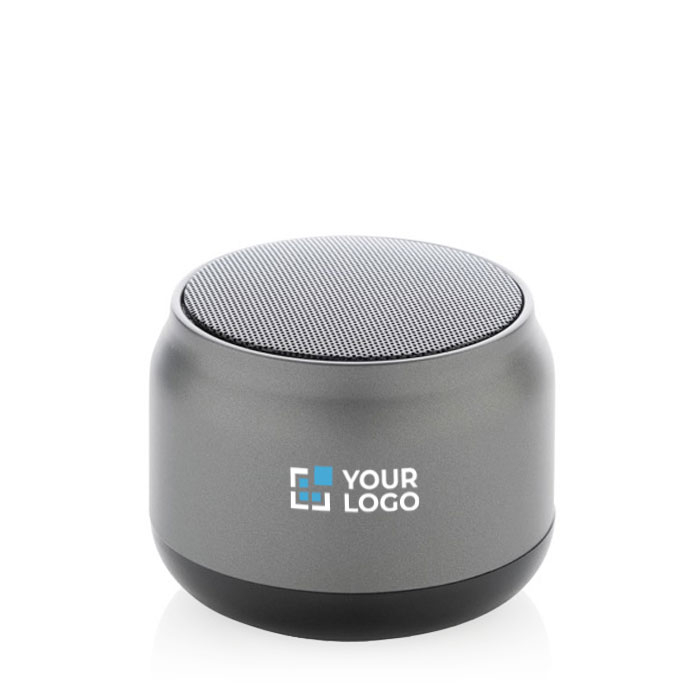 Wireless speaker in recycled plastic with microphone, 3 W