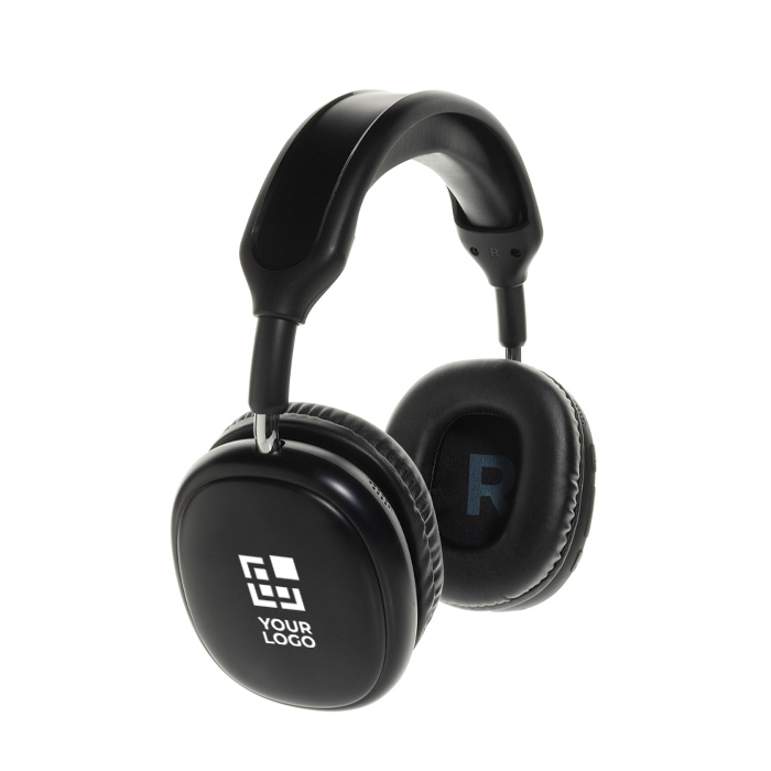 Foldable over-ear headphones with removable USB-C battery