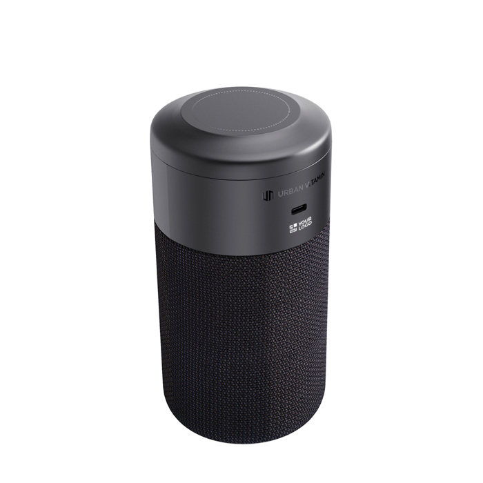 Eco speaker with high-quality sound and 10 W subwoofer