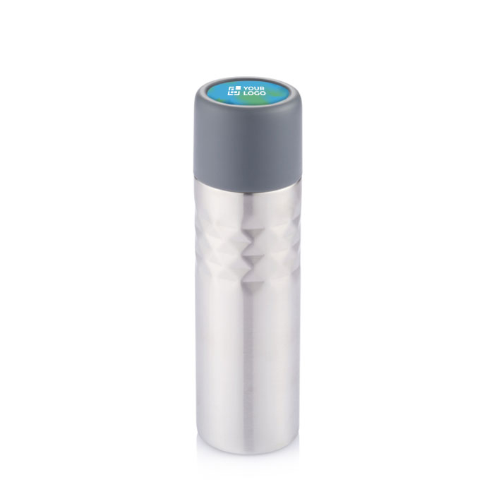 Modern design personalised steel thermos, 500 ml