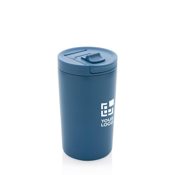 Recycled thermal mug with anti-drip lid, 300 ml