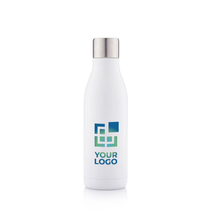 Stainless steel corporate bottle with UV-C steriliser, 500 ml