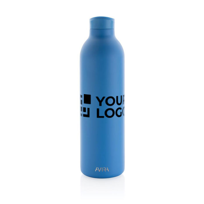 High-capacity stainless steel thermal bottle, 1 L
