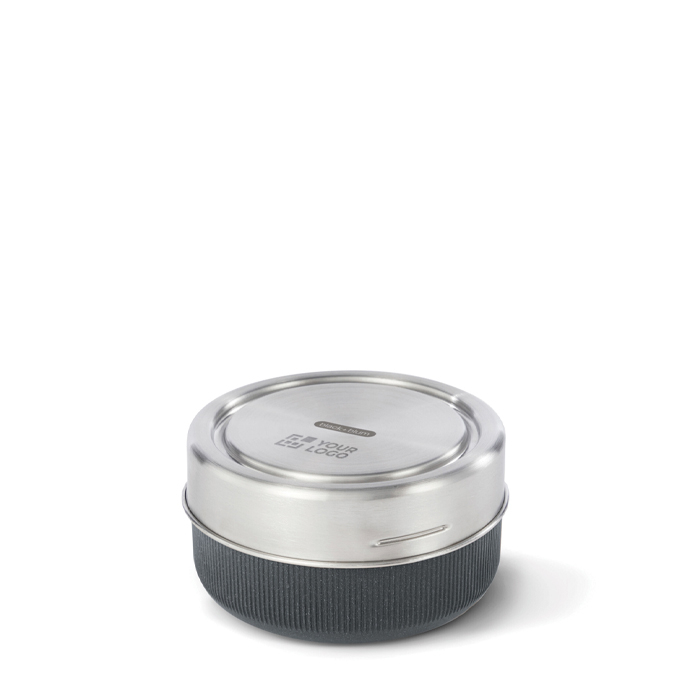 Glass bowl with silicone anti-drip lid, 750 ml