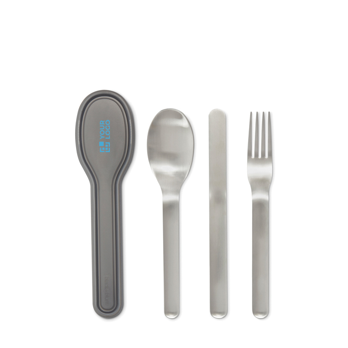Elegant, promotional stainless steel cutlery set